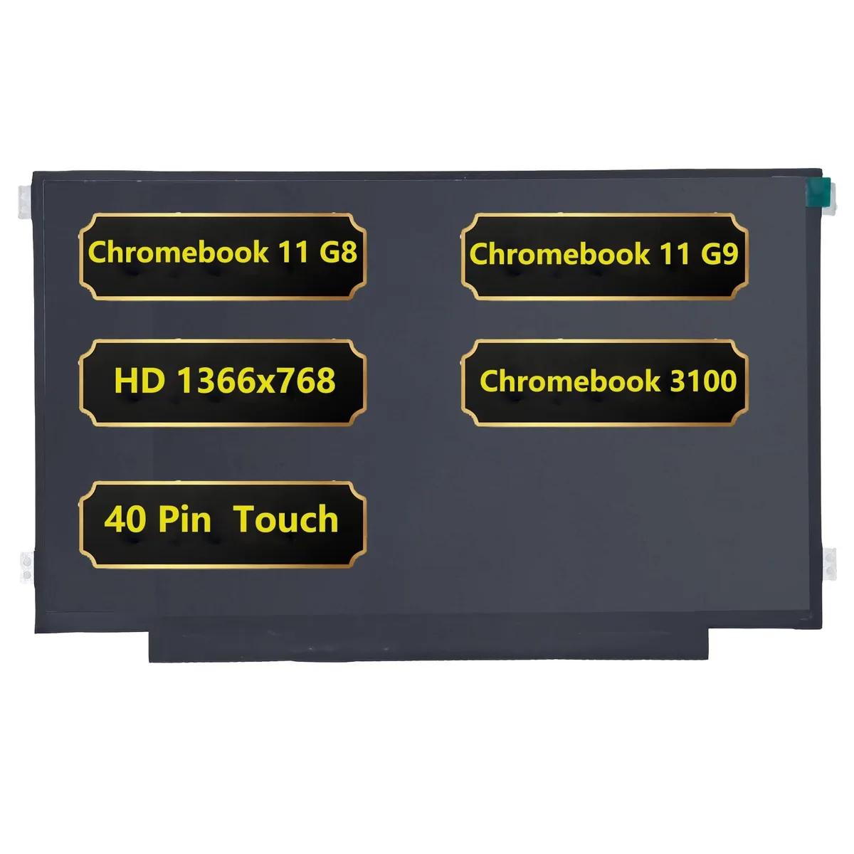 V2 Technologies V2 Technologies 11.6" IPS Touch Screen 1366x768 40-Pin B116XAK01.1 — product photo