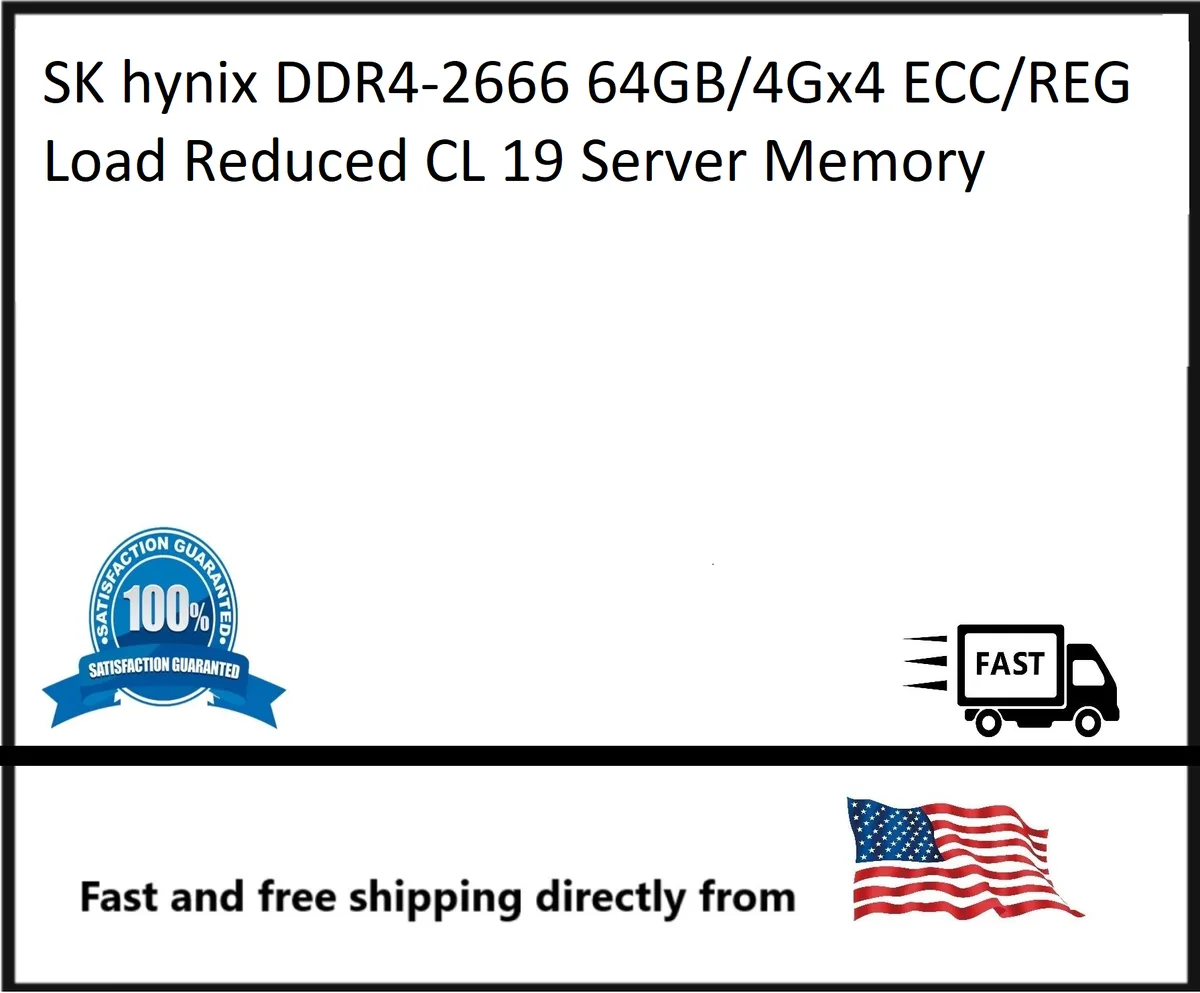SK hynix SK hynix HMAA8GL7AMR4N-VK Load Reduced DDR4-2666 64GB CL19 ECC Registered server RAM — product photo