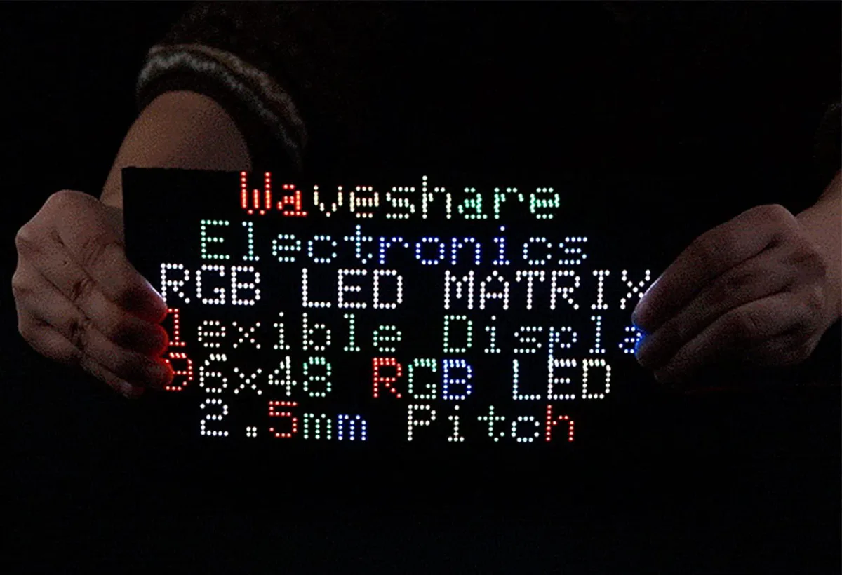 WaveShare WaveShare Flexible RGB LED Matrix Panel 96×48 4608 LEDs 2.5mm Pitch — product photo