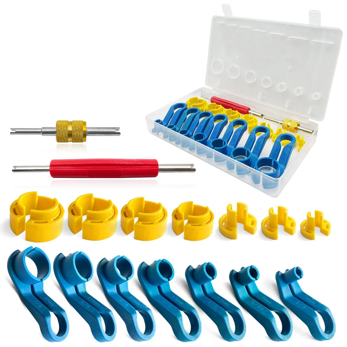 DNBeffulgent DNBeffulgent 16PCS Fuel Line Disconnect Tool Kit — product photo