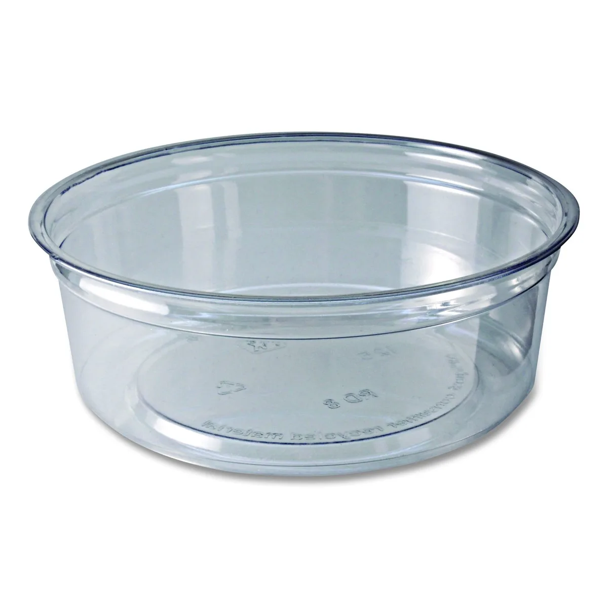 Fabri-Kal Fabri-Kal 8 oz Recycleware Clear Deli Containers 500Ct — product photo