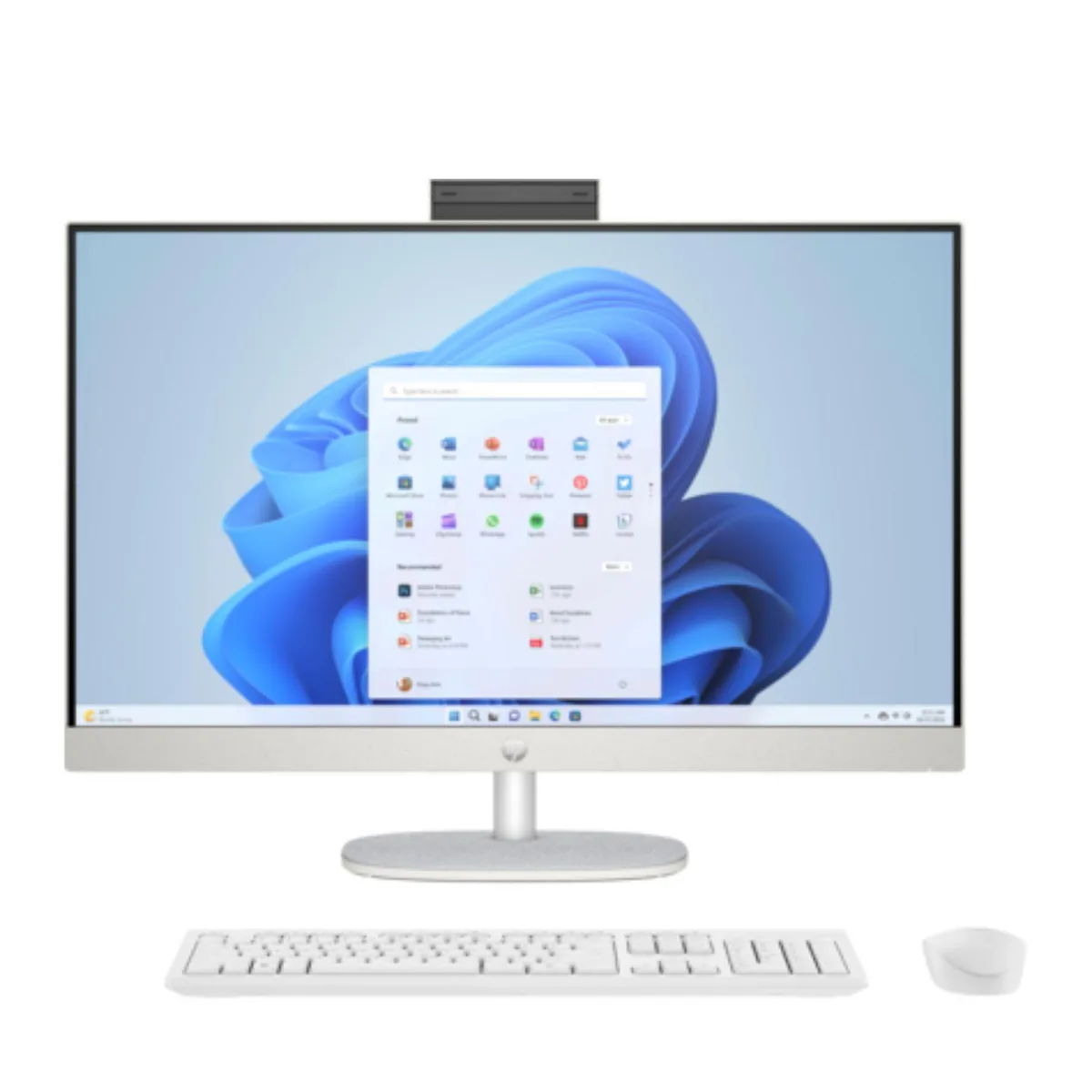 HP HP 27-CR1000I all-in-one PC 27" FHD IPS Core Ultra 7 155U 8GB DDR5 512GB NVMe White — product photo