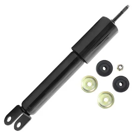Unity 211110 front shock absorber, silver metal cylinder with piston rod
