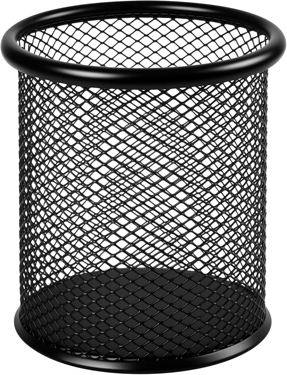  Durable AMZME013 Black Wire Mesh Pen Holder 47.87 cubic_inches — product photo