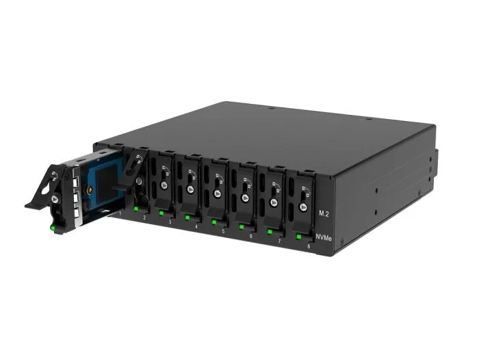 Athena Power Athena Power BP-M28NVME525 5.25" 8-bay NVME backplane — product photo