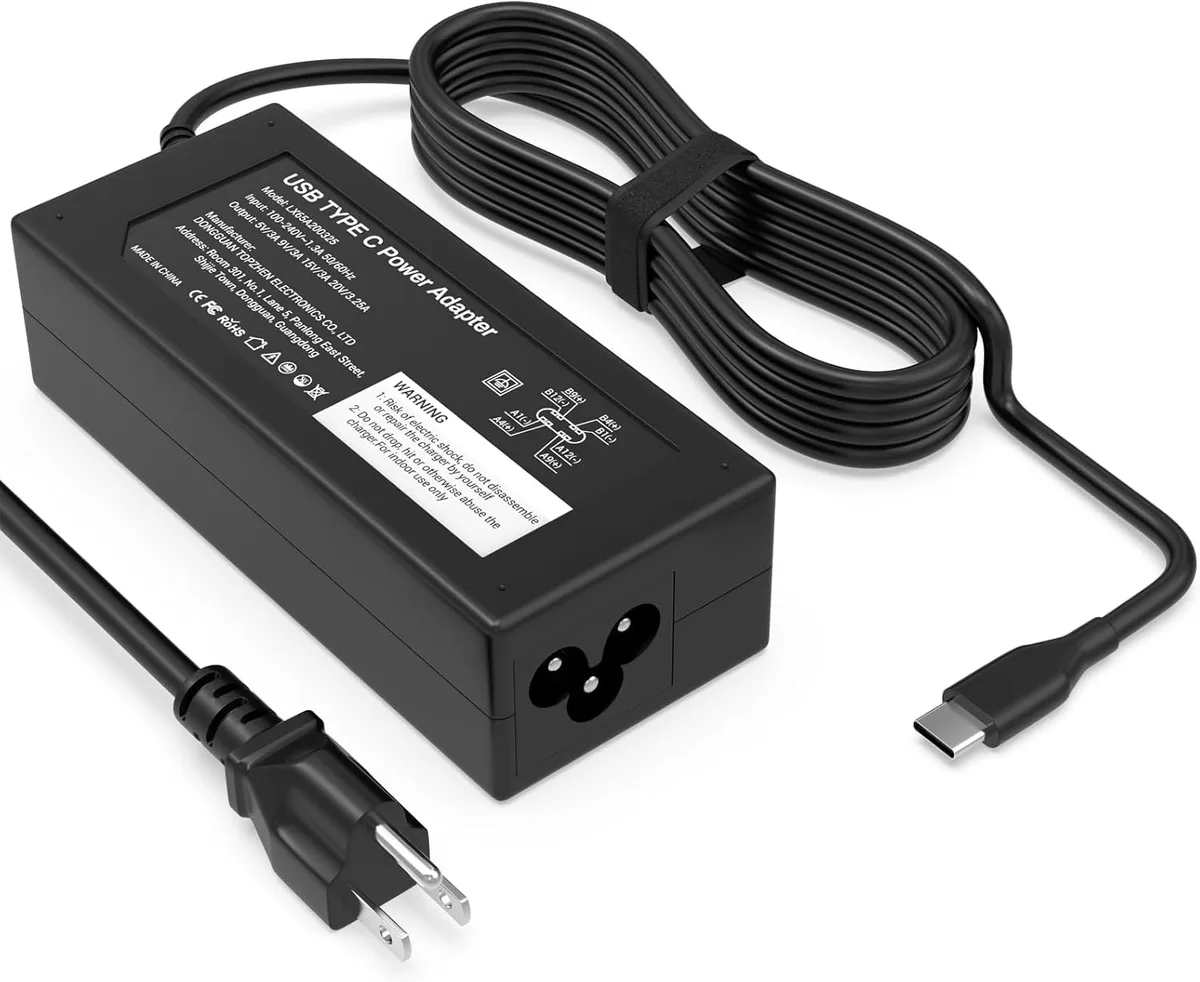  DELL DL65200325 65W USB-C Laptop Charger — product photo
