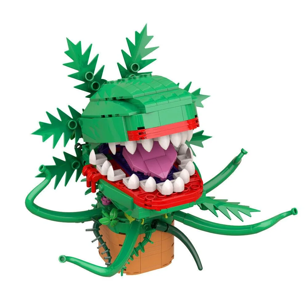 ZITIANYOUBUILD ZITIANYOUBUILD Scary Horror Flower Bouquet 303 Pieces MOC — product photo