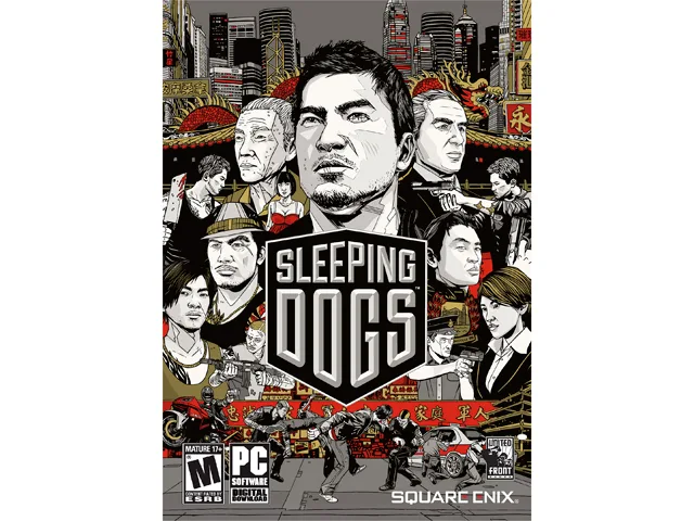 SQUARE ENIX USA SQUARE ENIX USA SE076 Sleeping Dogs Standard Edition downloadable game — product photo