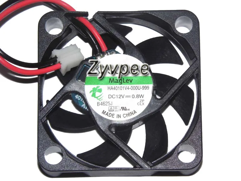 Zyvpee Zyvpee HA40101V4-000U-999 40x10mm 12V 0.8W 2-pin Maglev case fan — product photo