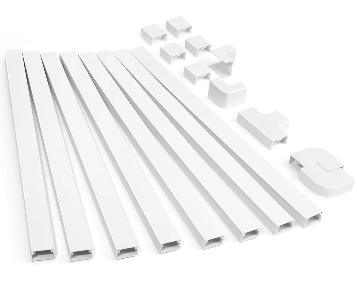  ZhiYo CMR2302 Cord Cover Kit 126in 8x15.7in W0.95in H0.55in — product photo