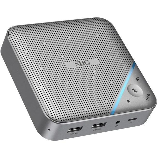 SIIG, Inc SIIG, Inc JU-DK0S11-S1 docking station 4K HDMI 85W PD 360° sound — product photo