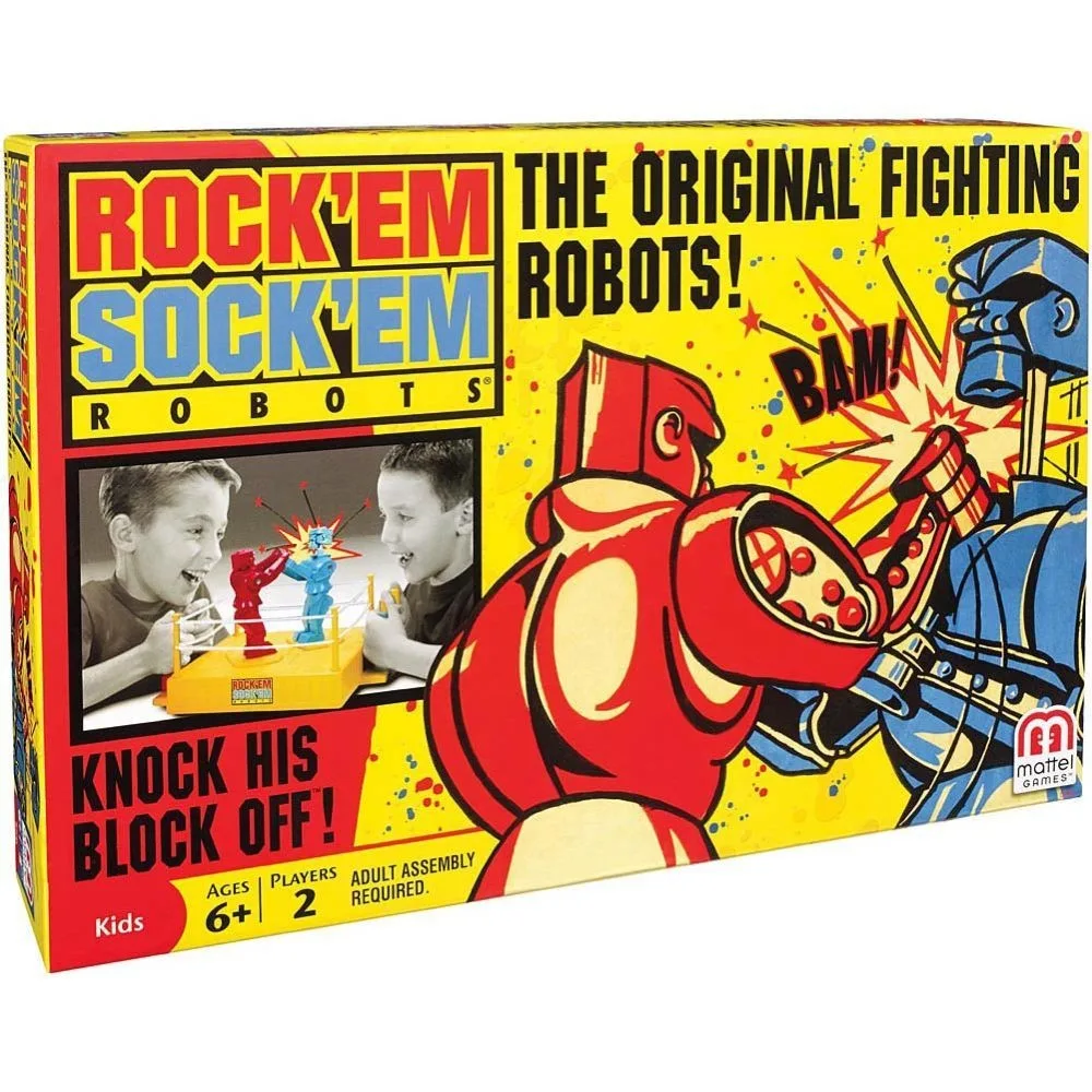 Mattel Mattel Rock 'Em Sock 'Em Robots Game CCX97 — product photo