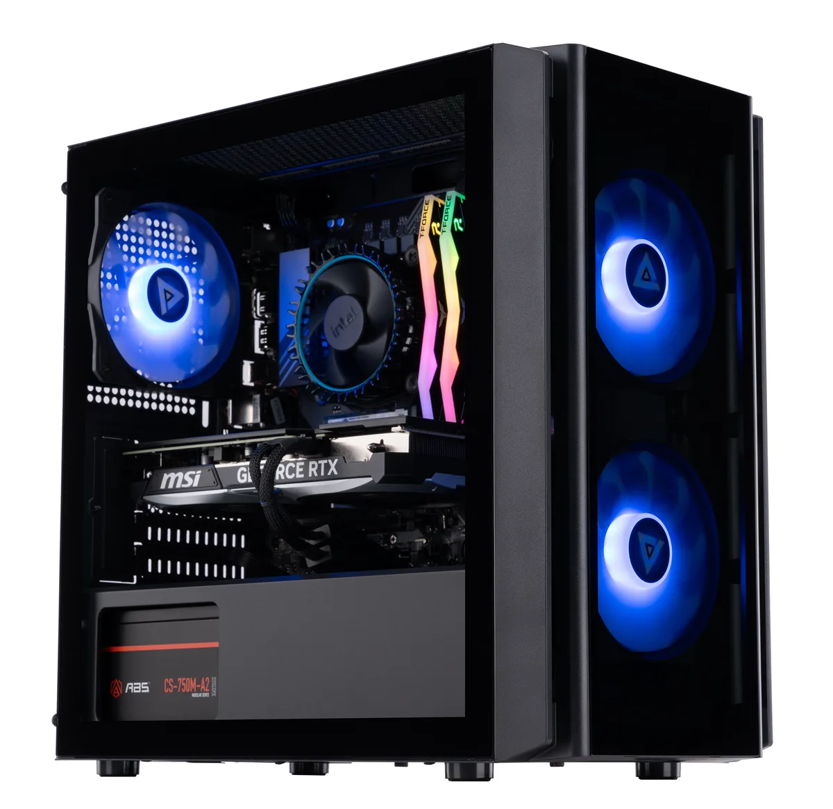 ABS ABS FA14400F4070S gaming PC i5-14400F RTX 4070 Super 32GB DDR5 1TB NVMe — product photo