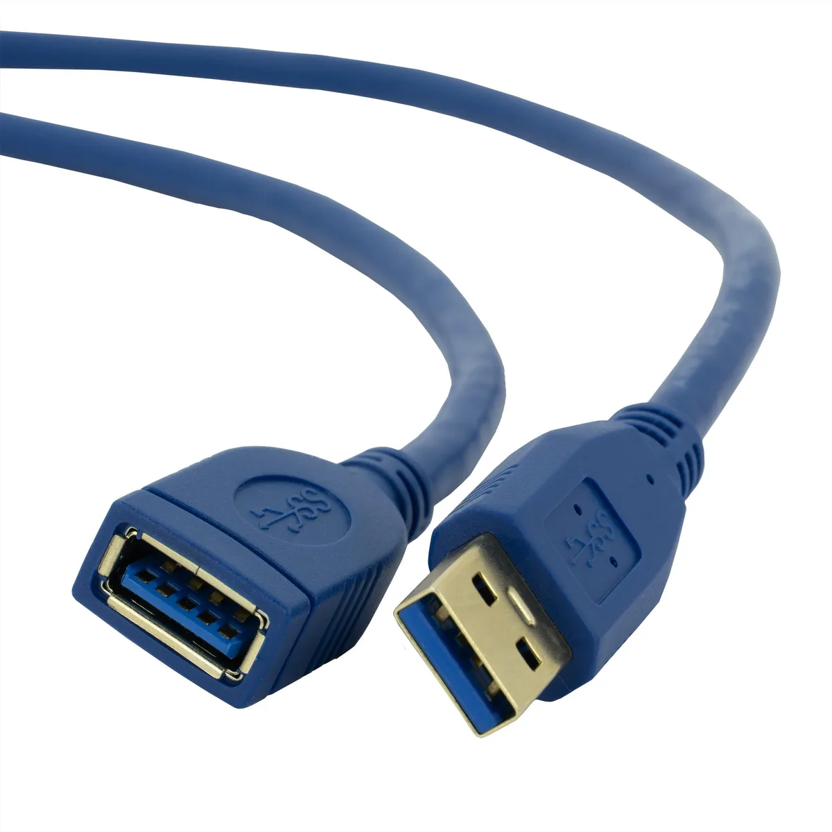 No Sew No Sew USB 3.0 Extension Cable 36 Blue Type A Male to Female 10U3-02103E — product photo