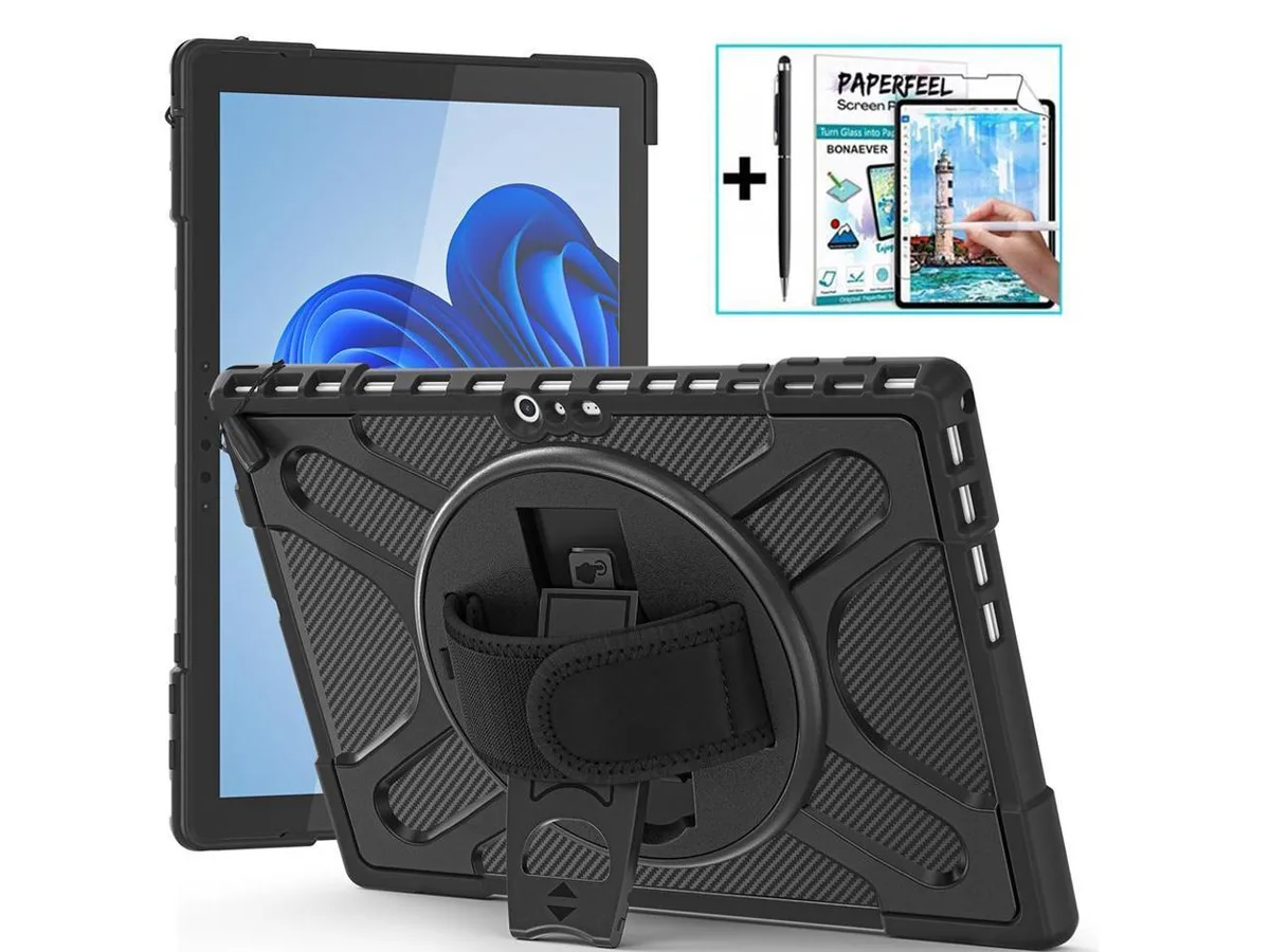 BONAEVER BONAEVER 12.3 inch Shockproof Case with Stand Strap Pen Holder 2 in 1 Stylus Pen — product photo
