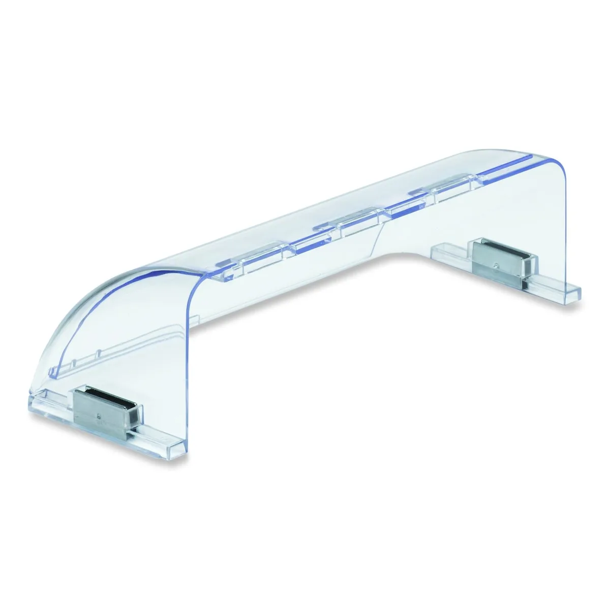 Clear polycarbonate air deflector for floor vents, 3.87 by 9 by 2.75 inches