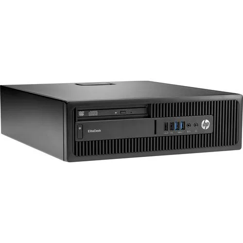HP HP EliteDesk 705 G3 SFF AMD PRO A8-9600 3.1GHz 8GB DDR4 256GB SSD Windows 11 Home desktop PC — product photo