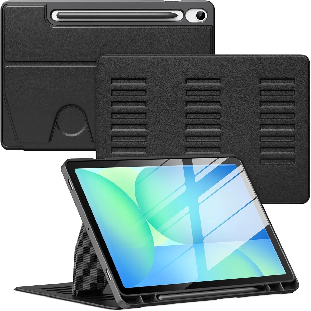 Kootion Kootion Case for Galaxy Tab S10 Lite / S10 FE 10.9-Inch Black — product photo