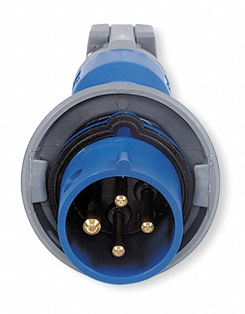 Hubbell Incorporated Hubbell HBL460P9W Watertight Pin &amp; Sleeve Plug 60 A — product photo