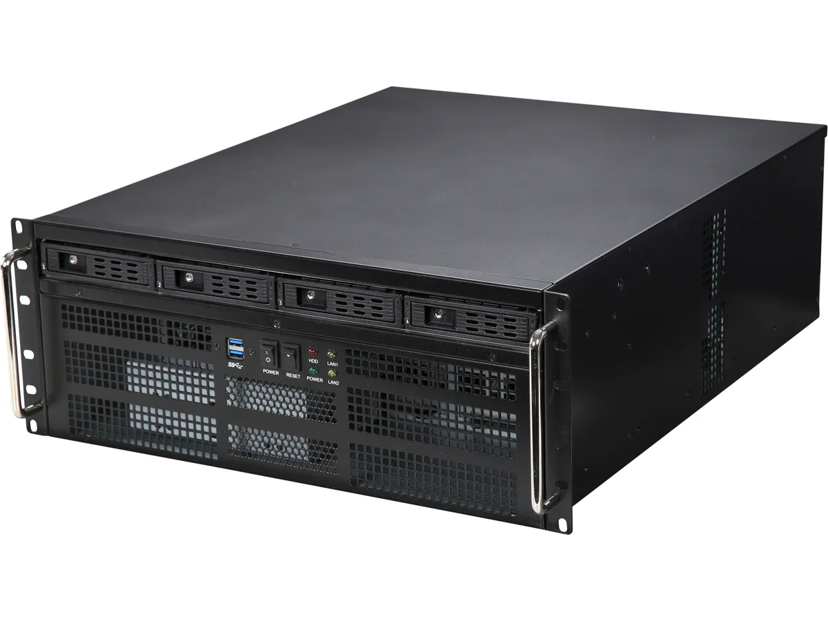 Athena Power Athena Power RM-4U8G1043 4U rackmount server chassis — product photo