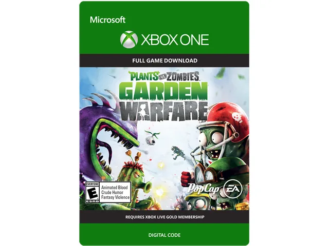 Microsoft Microsoft G3Q-00020 Plants vs Zombies Garden Warfare downloadable game — product photo