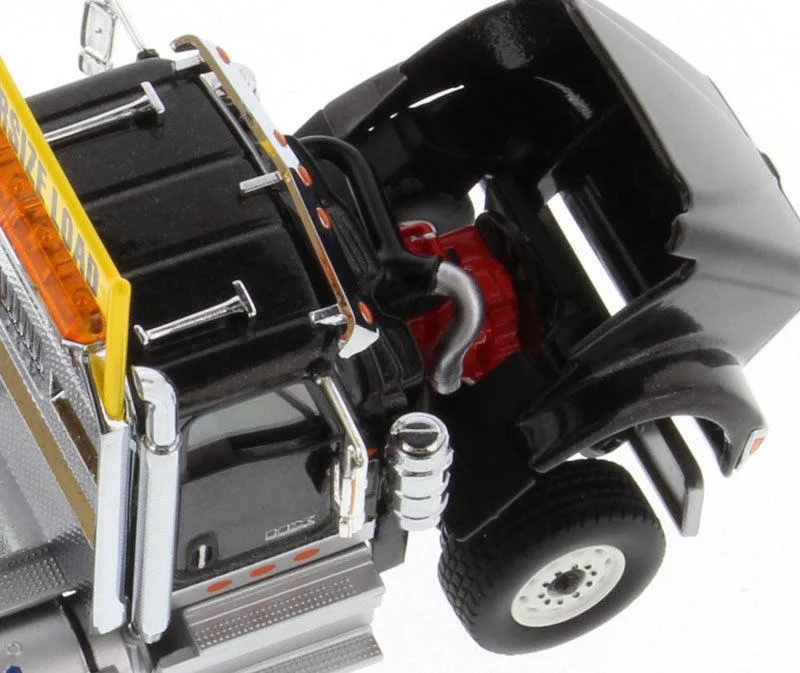 DieCast Masters DieCast Masters International HX520 Day Cab Tandem Tractor Black 1/50 Vehicle — product photo