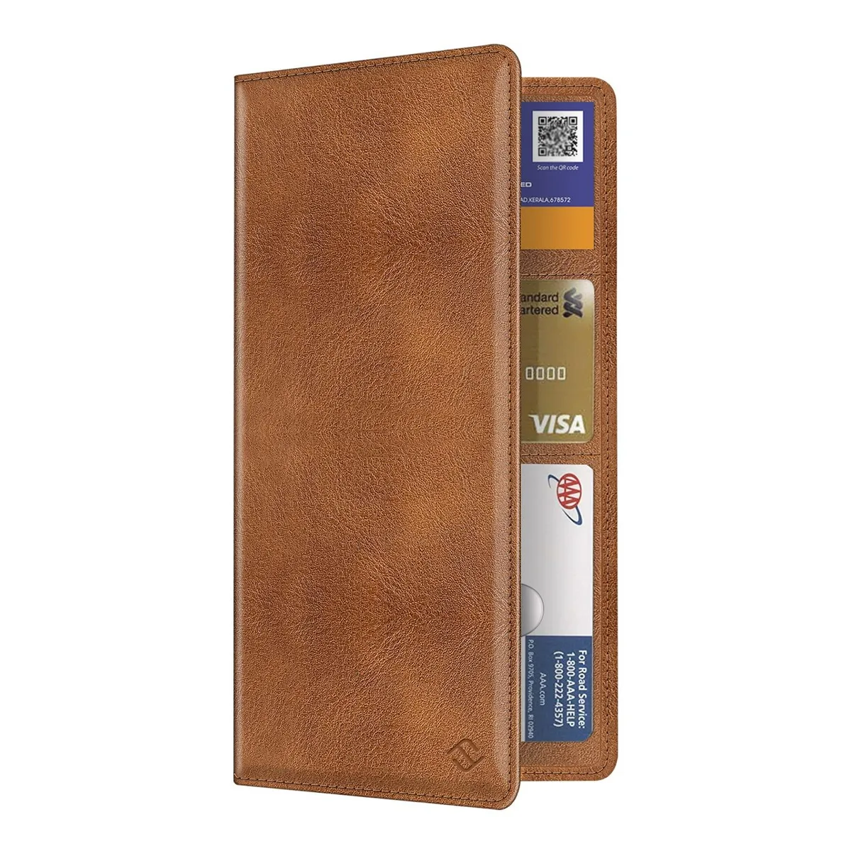  Viator Gear Araç Belgesi Ve Kart Sahibi Wallet Vintage Brown 5.2 x 9.5 x .2 inches — product photo
