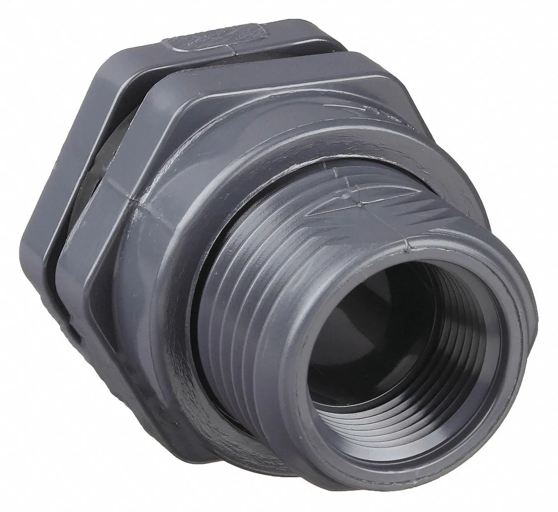 HAYWARD POOL PRODUCTS INC HAYWARD POOL PRODUCTS INC BFAS1015TFS 1-1/2" Bulkhead Fitting FNPT x FNPT trap — product photo