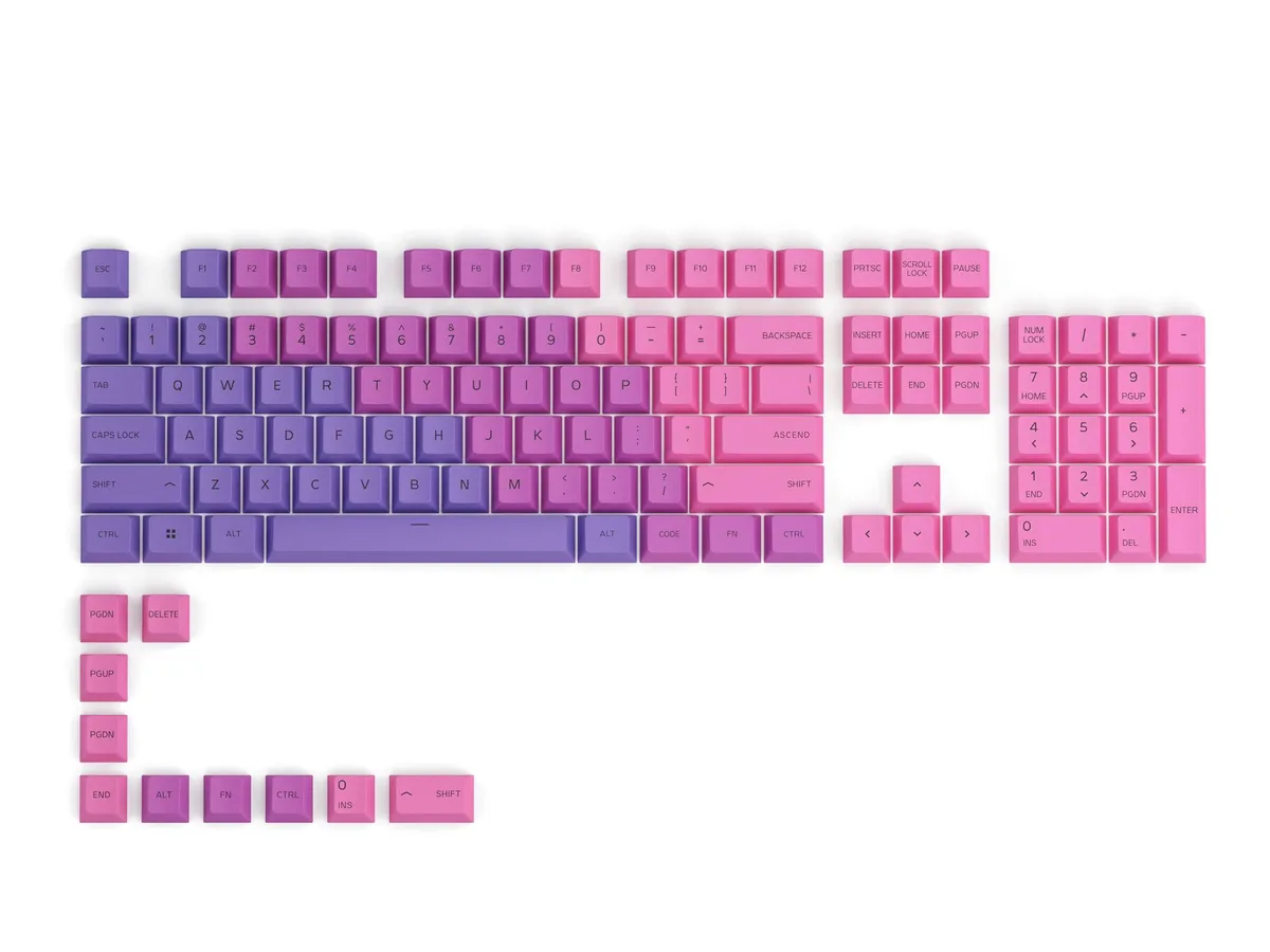  Glorious GLO-KC-GPBT-N Nebula 114-Key PBT Keycap Set keyboard accessory — product photo