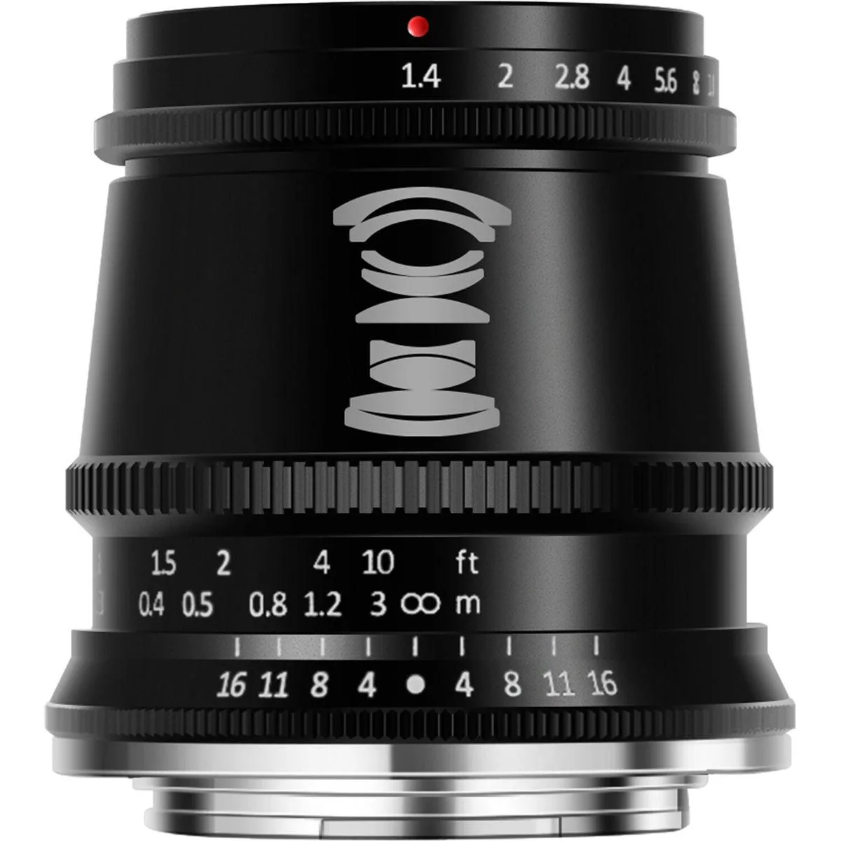 TTARtisan TTARtisan 17mm f/1.4 Nikon Z APS-C lens Black — product photo