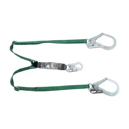 MSA MSA 10190400 V-Series Shock-Absorbing Lanyard 6 ft 230 lb Green — product photo