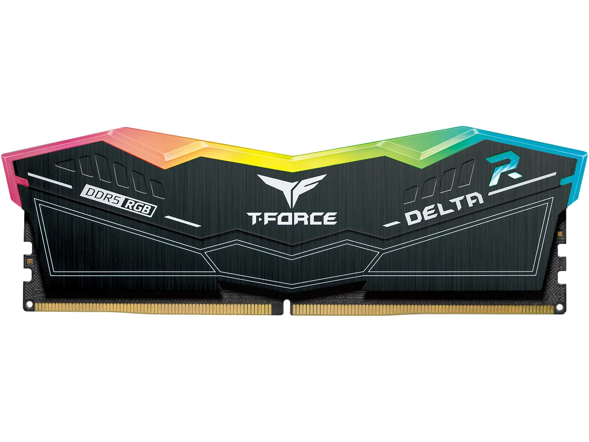 Team Group Team Group FF3D516G6000HC38A01 T-Force Delta RGB 16GB DDR5 6000 desktop RAM — product photo
