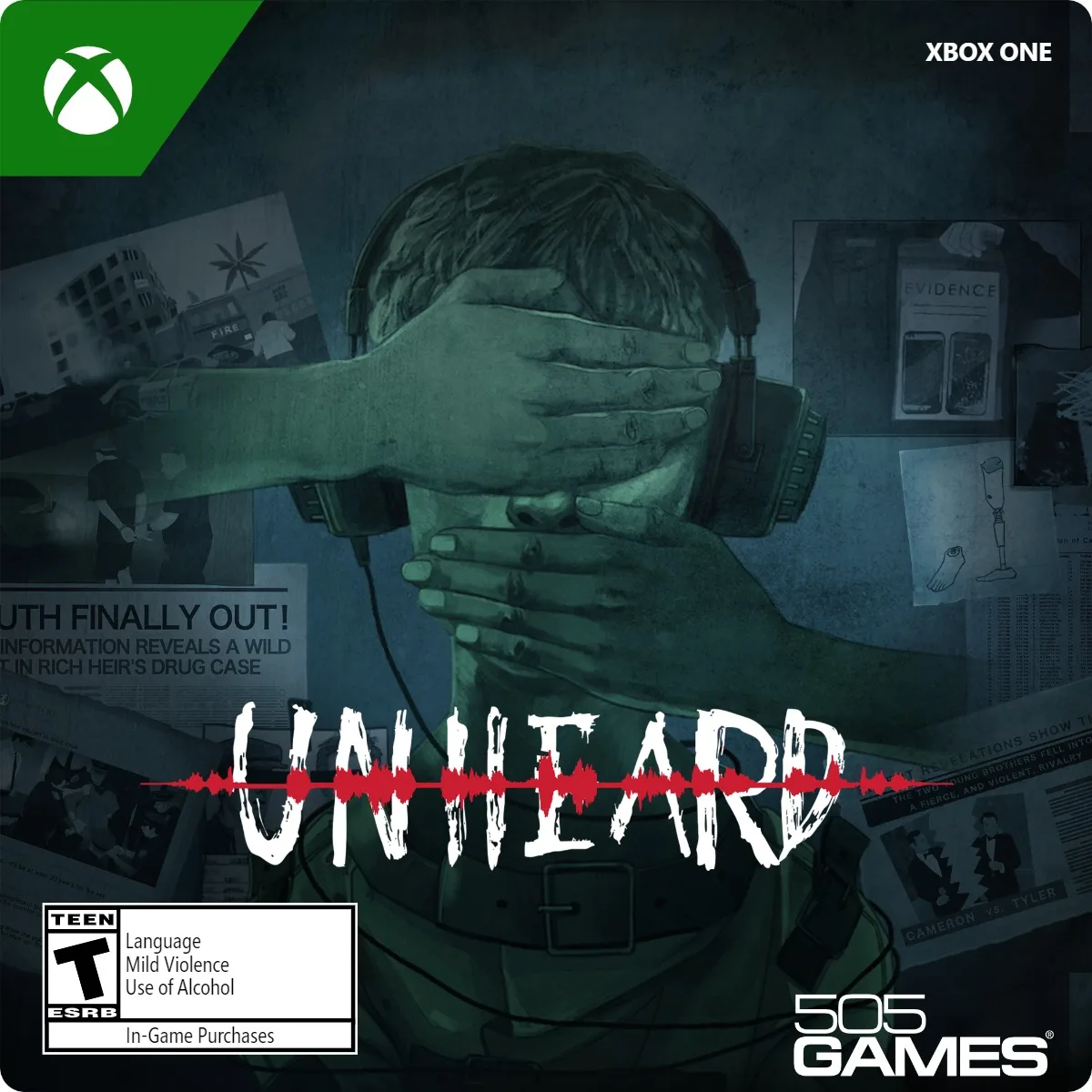 505 Games 505 Games Unheard Xbox One Digital Code G3Q-01944 downloadable game — product photo