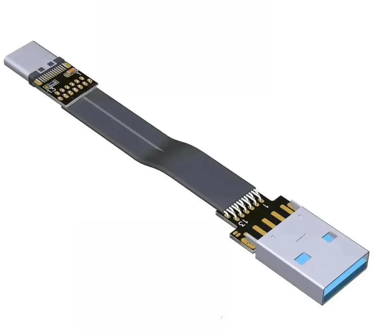 SMUGDESK SMUGDESK 90 Degree USB-A to USB-C Flat Cable USB 3.1 3A — product photo
