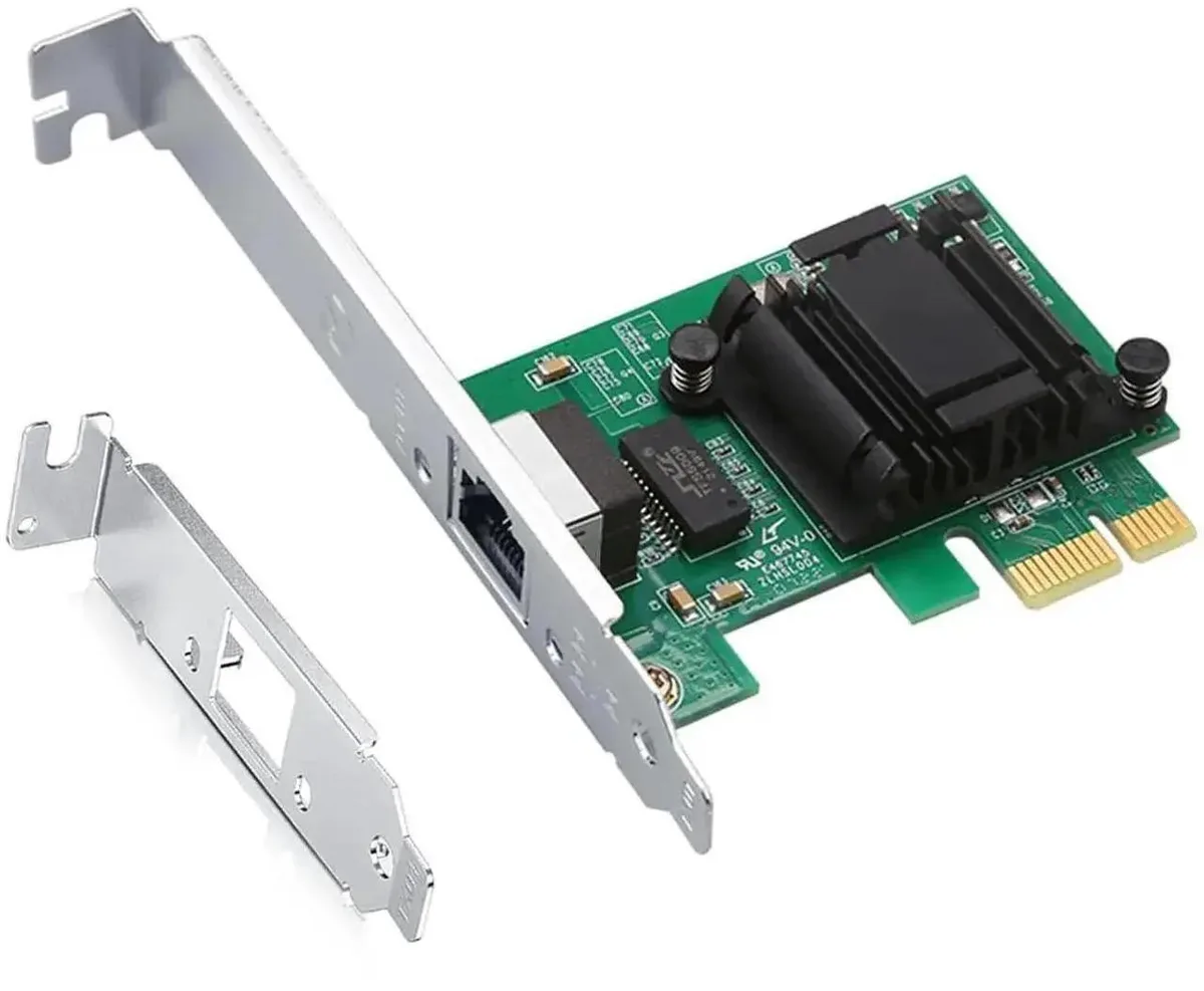 SMUGDESK SMUGDESK Single Port Gigabit PCIe X1 Ethernet Network Card with Intel 82574L Chip — product photo