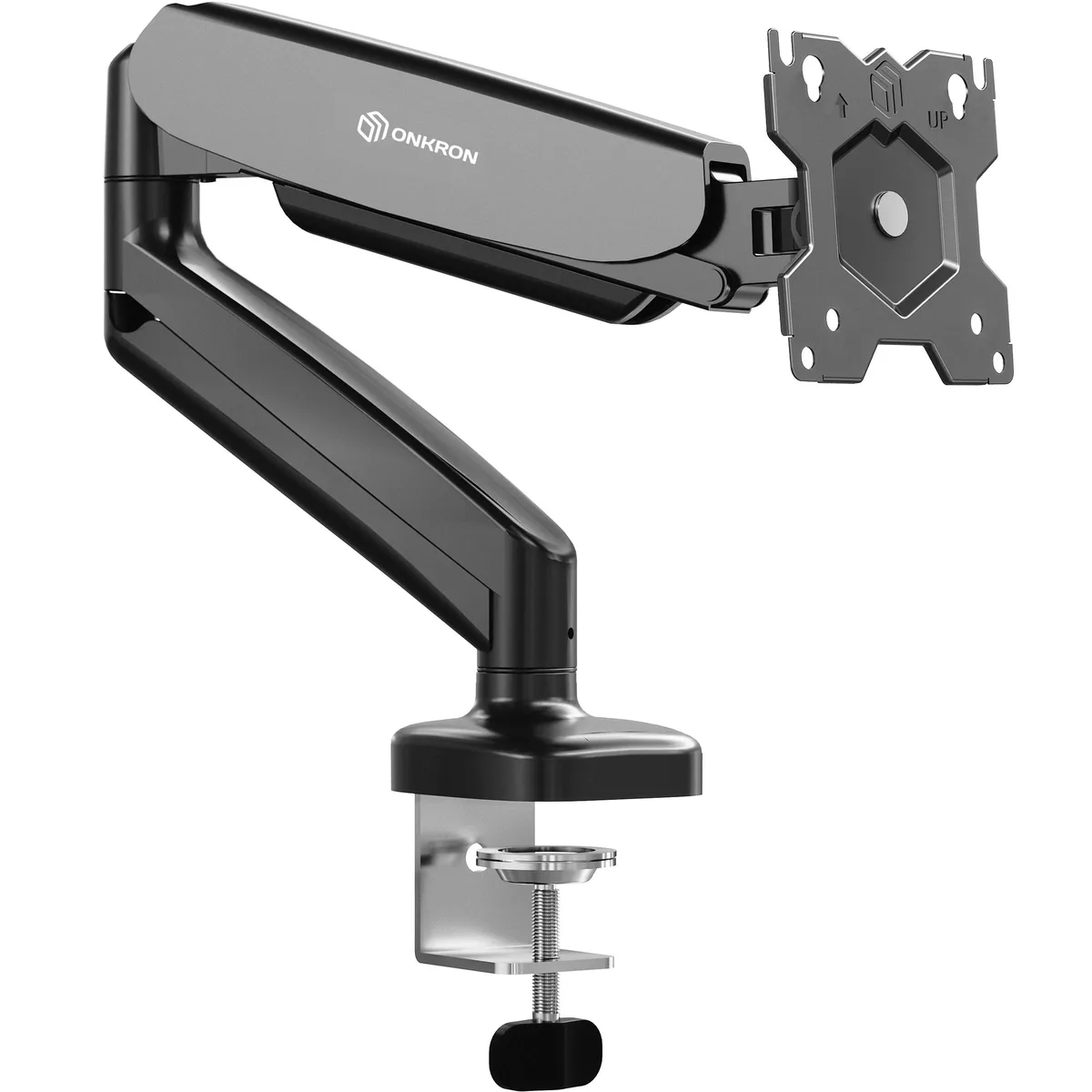 ONKRON ONKRON G50-B Gas Spring Monitor Arm 13-32" 17.6 lbs VESA 75x75 100x100 Black — product photo