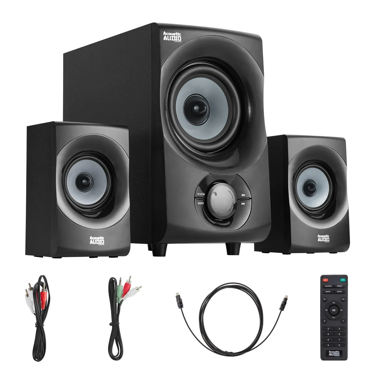 Goldwood Sound, Inc. Goldwood Sound, Inc. AA2172 2.1 Bluetooth home audio speaker — product photo