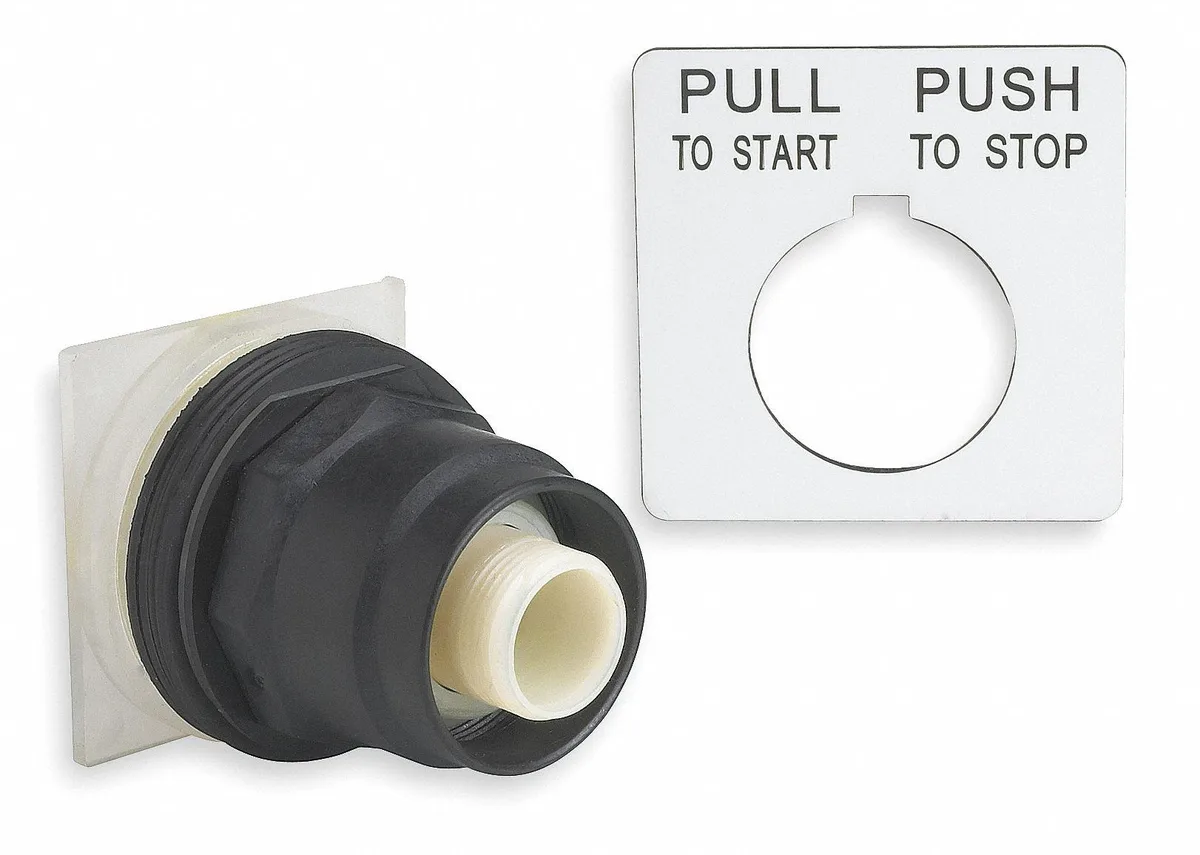 Schneider Electric 9001SKR9 mushroom push button 30 mm plastic body no cap