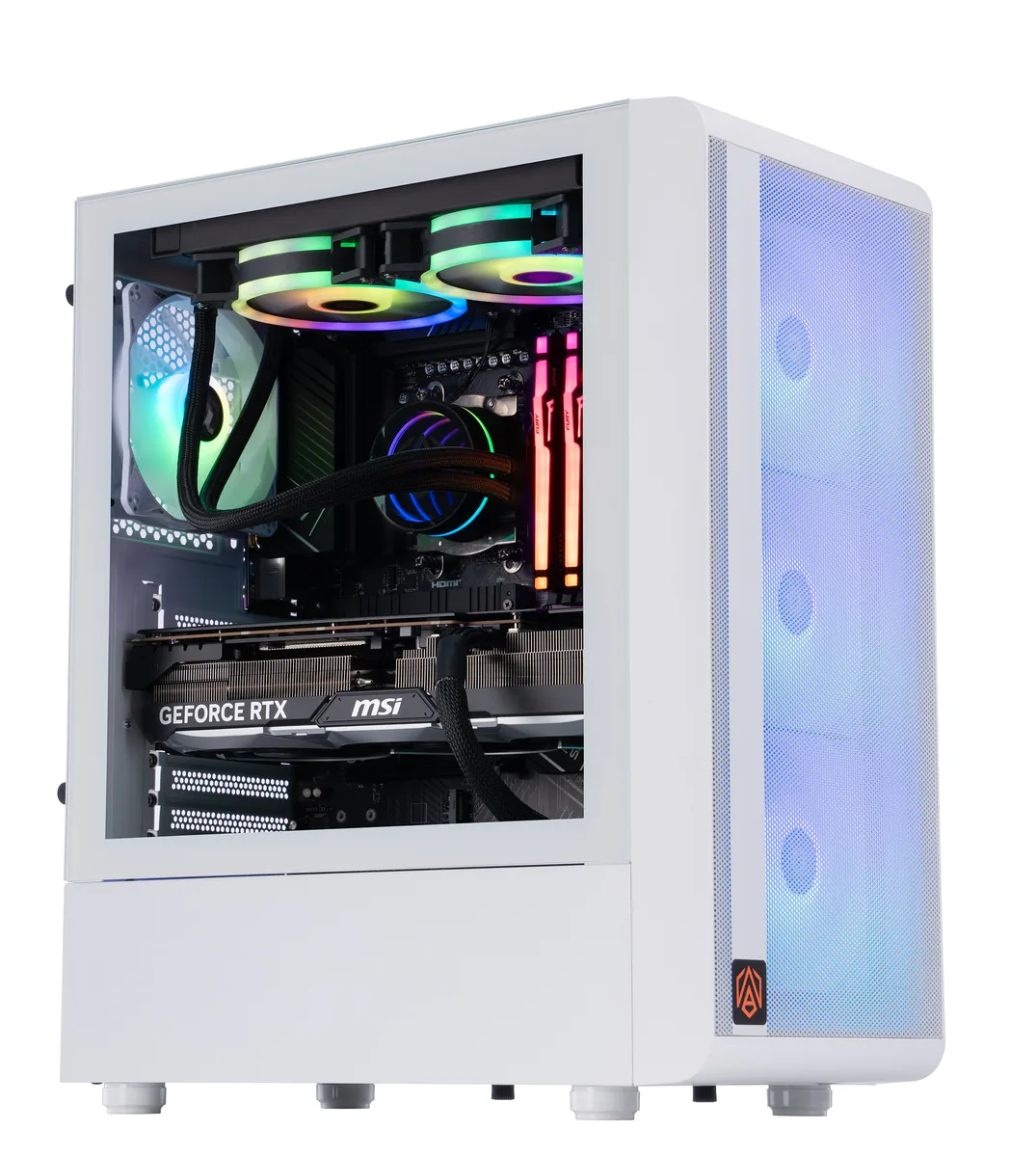 ABS ABS SR77X480 gaming PC Ryzen 7 7700X RTX 4080 32GB DDR5 2TB NVMe — product photo