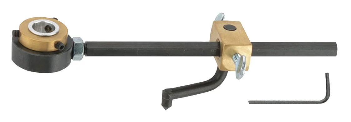 Miller Electric 16229 adjustable circle cutting guide, metal finish
