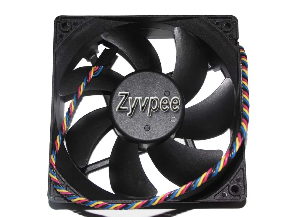 Zyvpee Zyvpee PV123812DSPF 01 NN495 120mm 38mm 12V 0.9A 4-wire case fan — product photo