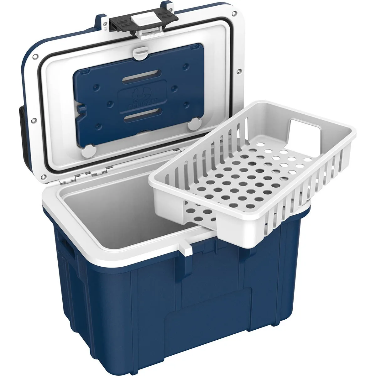Pelican Products, Inc. Pelican Products 8QT Lunchbox Cooler Midnight Blue/WHT — product photo