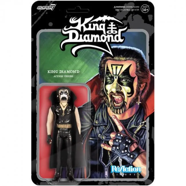 Super7 Super7 RE-KING-11371 King Diamond 3.75 inch action figure — product photo