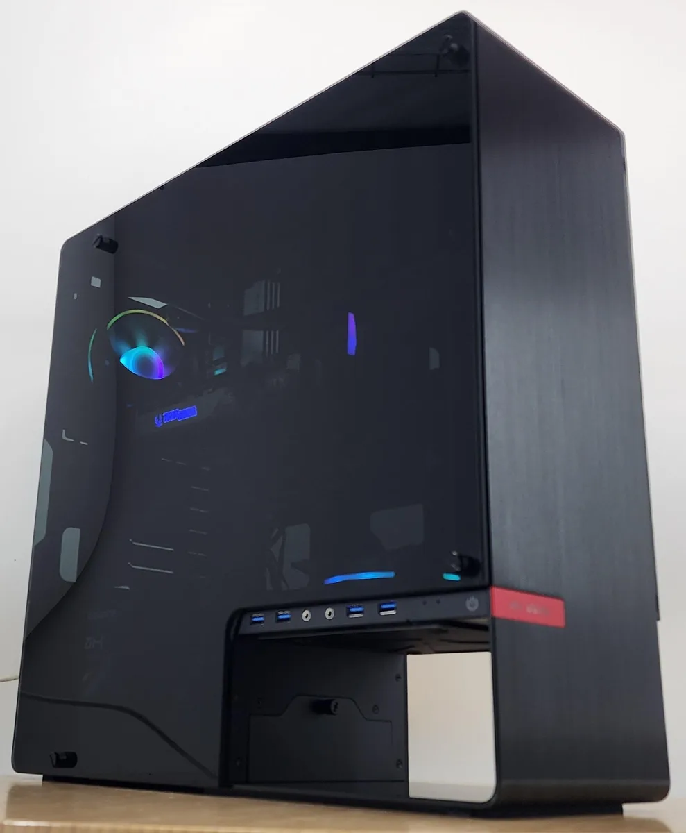 Custom Custom Ryzen 5 7600X RTX 4060 Ti 16GB DDR5 1TB NVME Asetek 120mm AIO INWIN 904 gaming PC — product photo