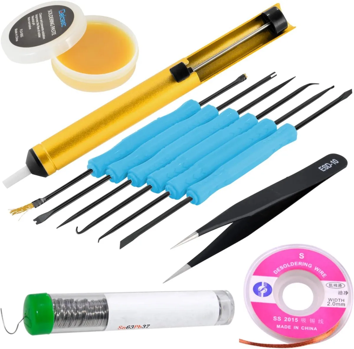 JacobsParts Inc. JacobsParts Professional Solder Assist Kit 11 Piece — product photo