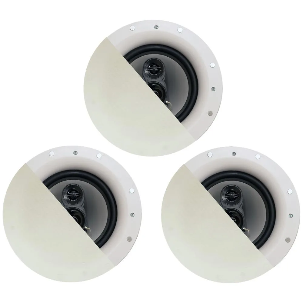 Goldwood Sound, Inc. Goldwood Sound, Inc. CSic84 Frameless 8" In-Ceiling 3-Way 3-Speaker Set Home Audio Speaker — product photo