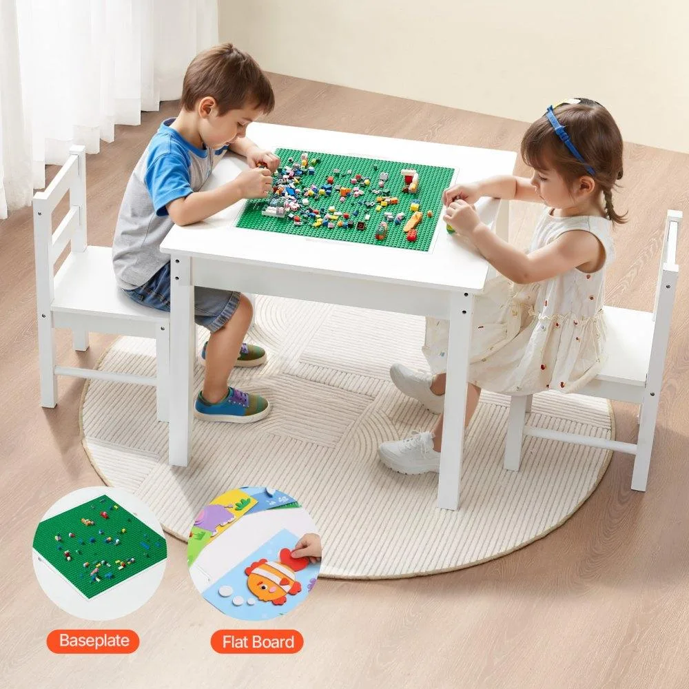 VEVOR VEVOR AC8347 Activity Center White 2 Chairs — product photo