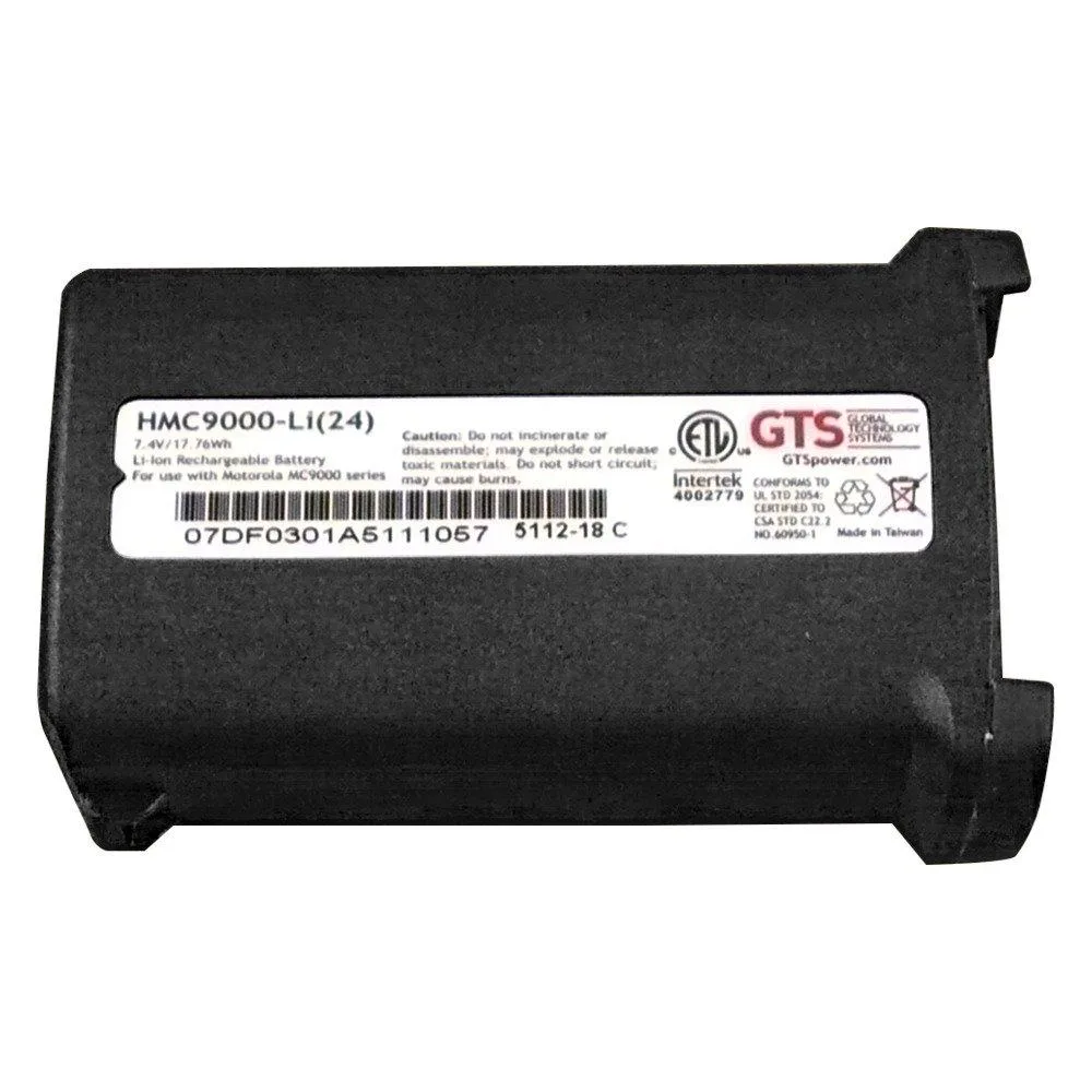 Rectangular rechargeable battery pack labelled HMC9000-LI 24