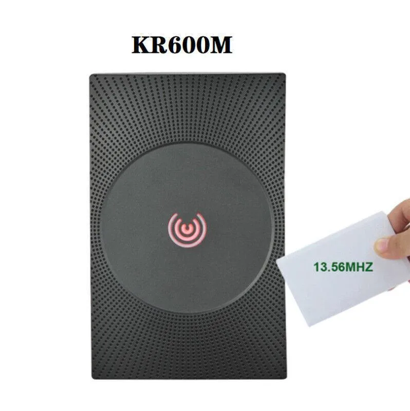 ZKTECO ZKTECO KR600E KR600M door access control system RFID card reader IP65 — product photo