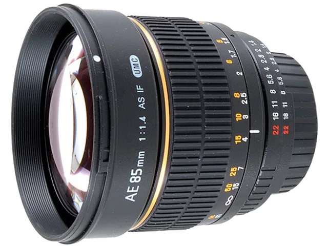 Rokinon Rokinon 85MAFN 85mm f/1.4 Manual Focus Lens for Nikon F Mount — product photo